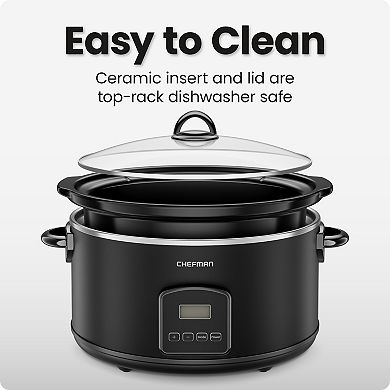 Chefman 8-qt. Digital Slow Cooker