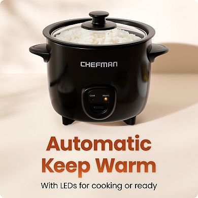 Chefman 6-Cup Compact Rice Cooker