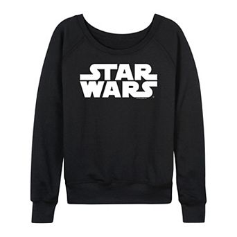 Women's Star Wars Logo French Terry Long Sleeve Tee