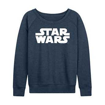Women's Star Wars Logo French Terry Long Sleeve Tee