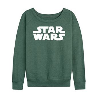 Women's Star Wars Logo French Terry Long Sleeve Tee