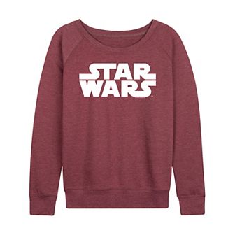 Women's Star Wars Logo French Terry Long Sleeve Tee
