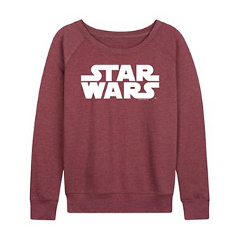 Women's Star Wars Logo French Terry Long Sleeve Tee