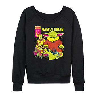 Women's Star Wars The Mandalorian French Terry Long Sleeve Tee