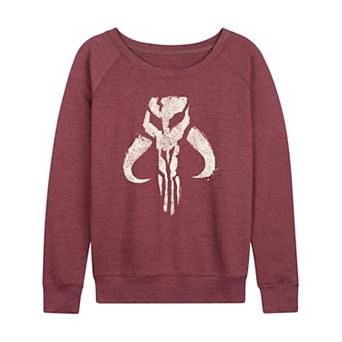 Women's Star Wars The Mandalorian Icon French Terry Long Sleeve Tee