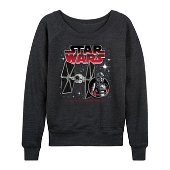 Women's Star Wars Tie Fighter Pilot French Terry Long Sleeve Tee