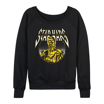 Women's Star Wars C-3PO French Terry Long Sleeve Tee