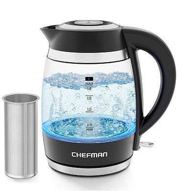 Chefman Fast-Boil 1.8-Liter Infuser Electric Kettle
