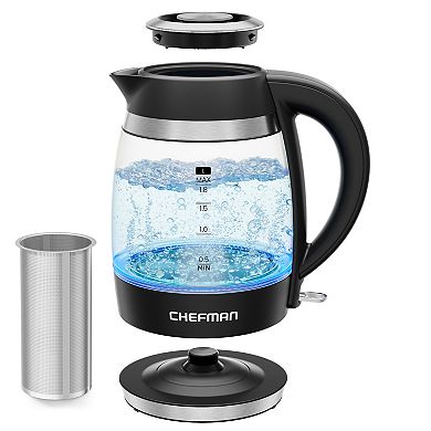 Chefman Fast-Boil 1.8-Liter Infuser Electric Kettle