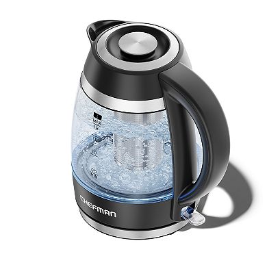 Chefman Fast-Boil 1.8-Liter Infuser Electric Kettle