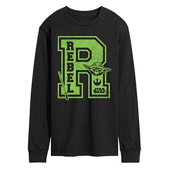 Men's Star Wars Collegiate Rebel Long Sleeve Graphic Tee