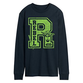 Men's Star Wars Collegiate Rebel Long Sleeve Graphic Tee