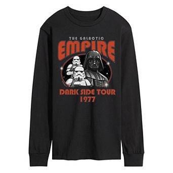 Men's Star Wars Dark Side Tour 1977 Long Sleeve Graphic Tee