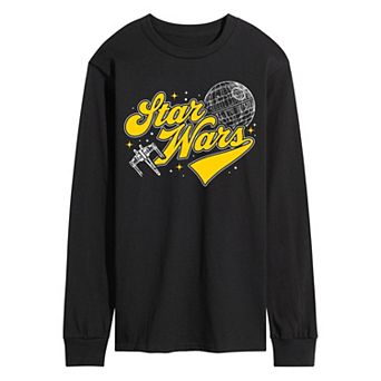 Men's Star Wars Est. 77 Jersey Retro Long Sleeve Graphic Tee