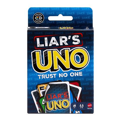 Детские игрушки Mattel Liar's UNO Card Game