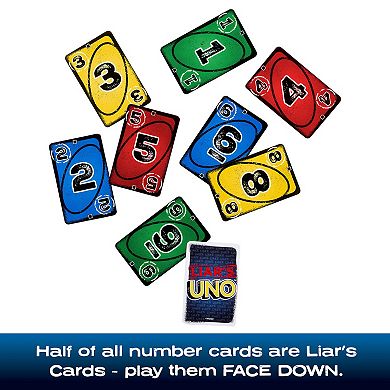 Mattel Liar's UNO Card Game