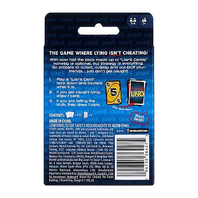 Mattel Liar's UNO Card Game