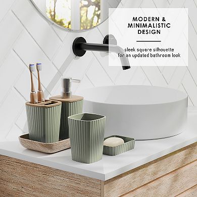 Clara Clark Complete Set Bathroom Accessory Set