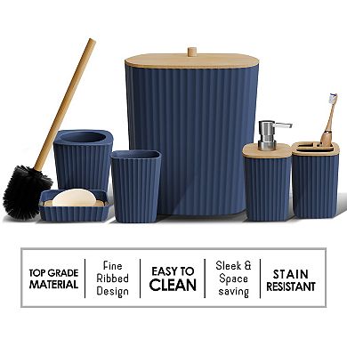 Clara Clark Complete Set Bathroom Accessory Set