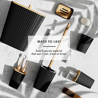Clara Clark Complete Set Bathroom Accessory Set