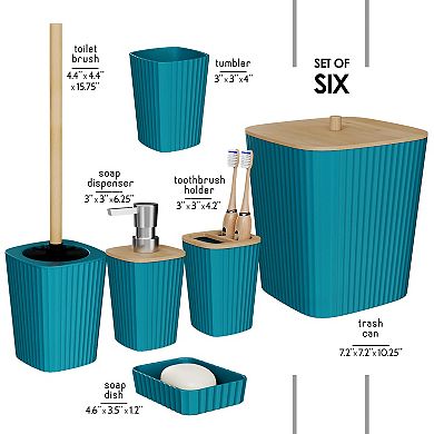Clara Clark Complete Set Bathroom Accessory Set