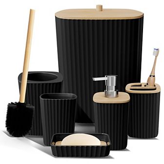 Clara Clark Complete Set Bathroom Accessory Set