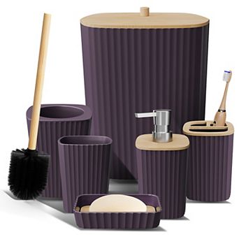 Clara Clark Complete Set Bathroom Accessory Set