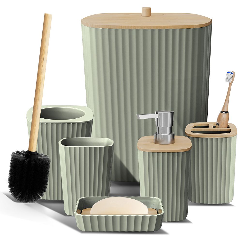 Clara Clark Complete Set Bathroom Accessory Set