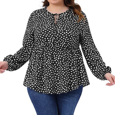 トップス long blouse tee pois 7760150?wid=400&hei=400&