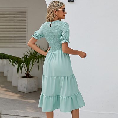 sachin and babi light blue dress Women's Drop Waist Midi Dresses main image 1