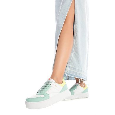 Women's Lace-Up Sneakers By XTI