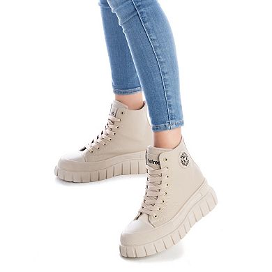 Women's Sneakers Boots By XTI, Beige