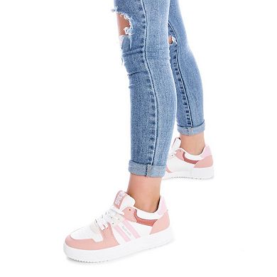Women's Casual Sneakers By XTI, Pink