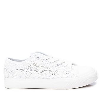 Women's Crochet Lace-Up Sneakers By XTI