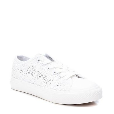 Women's Crochet Lace-Up Sneakers By XTI