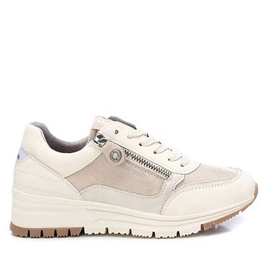 Women's Suede Casual Sneakers By XTI