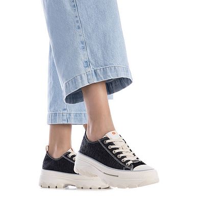 Women's Platform Canvas Sneakers Refresh By Xti