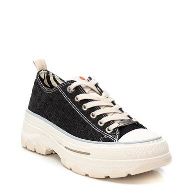 Women's Platform Canvas Sneakers Refresh By Xti