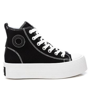 Women's High Top Canvas Sneakers Refresh By Xti