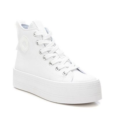Women's High Top Canvas Sneakers Refresh By Xti