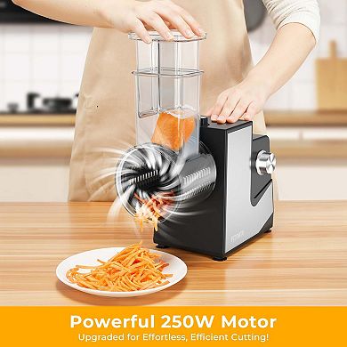 Efficient Electric Grater Multifunctional Slicer Shredder