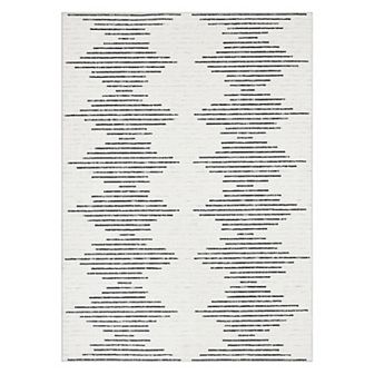 Garvee Modern Geometric Area Rug Ultra Thin Machine Washable Indoor Carpet for Living Room