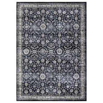 Garvee Vintage Distressed Boho Machine Washable Area Rug Non Slip Non Shedding for Bedroom Kitchen