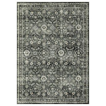 Garvee Vintage Distressed Boho Machine Washable Area Rug Non Slip Non Shedding for Bedroom Kitchen