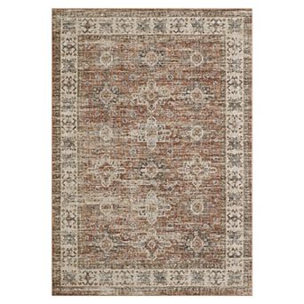 Garvee Machine Washable Area Rug Non Slip Stain Resistant Rug for Living Room