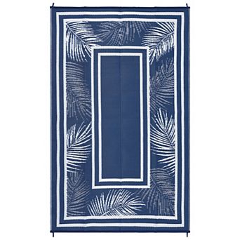 Garvee Modern Outdoor Reversible Area Rug Waterproof Portable Carpet for RV Trip