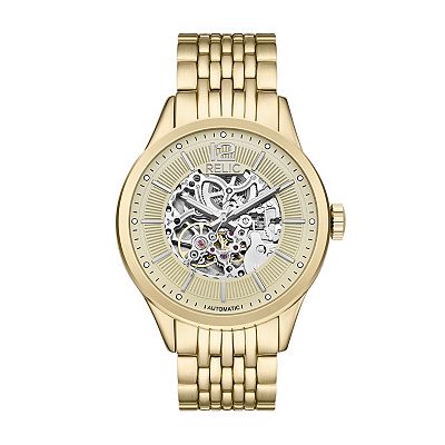 Relic gold tone cream ivory box watch by fossil Amazon.com: RELIC Women main image 4