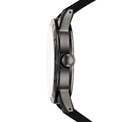 Relic by Fossil Men's Skeleton Dial Automatic Watch with Rubber Strap - ZRT0003