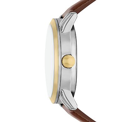 Relic by Fossil Men's Automatic Leather Strap Watch