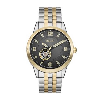 Relic by Fossil Men's Automatic Two-Tone Bracelet Watch - ZRT0010